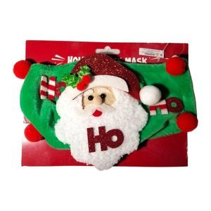 Santa HO HO HO Face Mask
